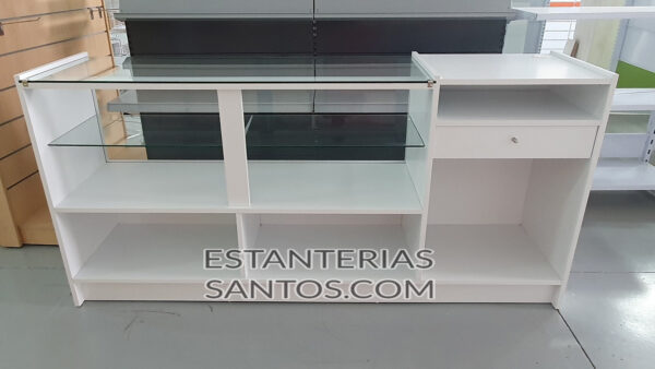 Mostrador Mixto con Vitrina media - Imagen 2