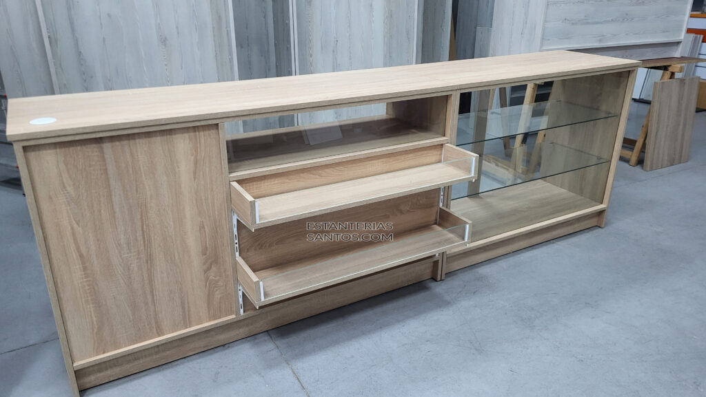 Mostrador Especial Con Baldas Expositoras - Imagen 3