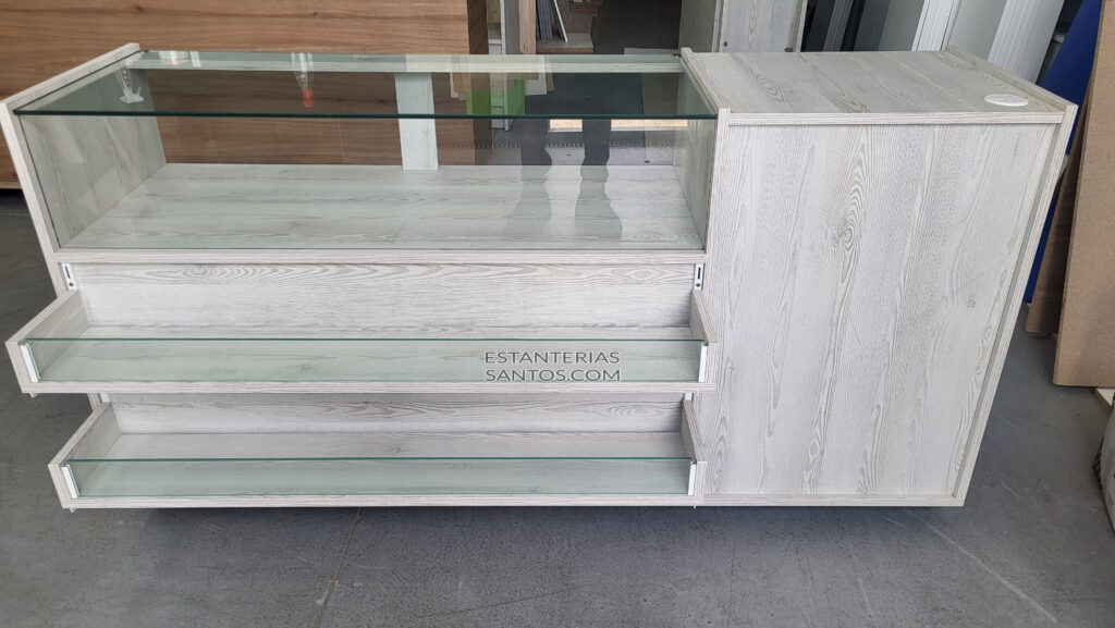 Mostrador Especial Con Baldas Expositoras - Imagen 8